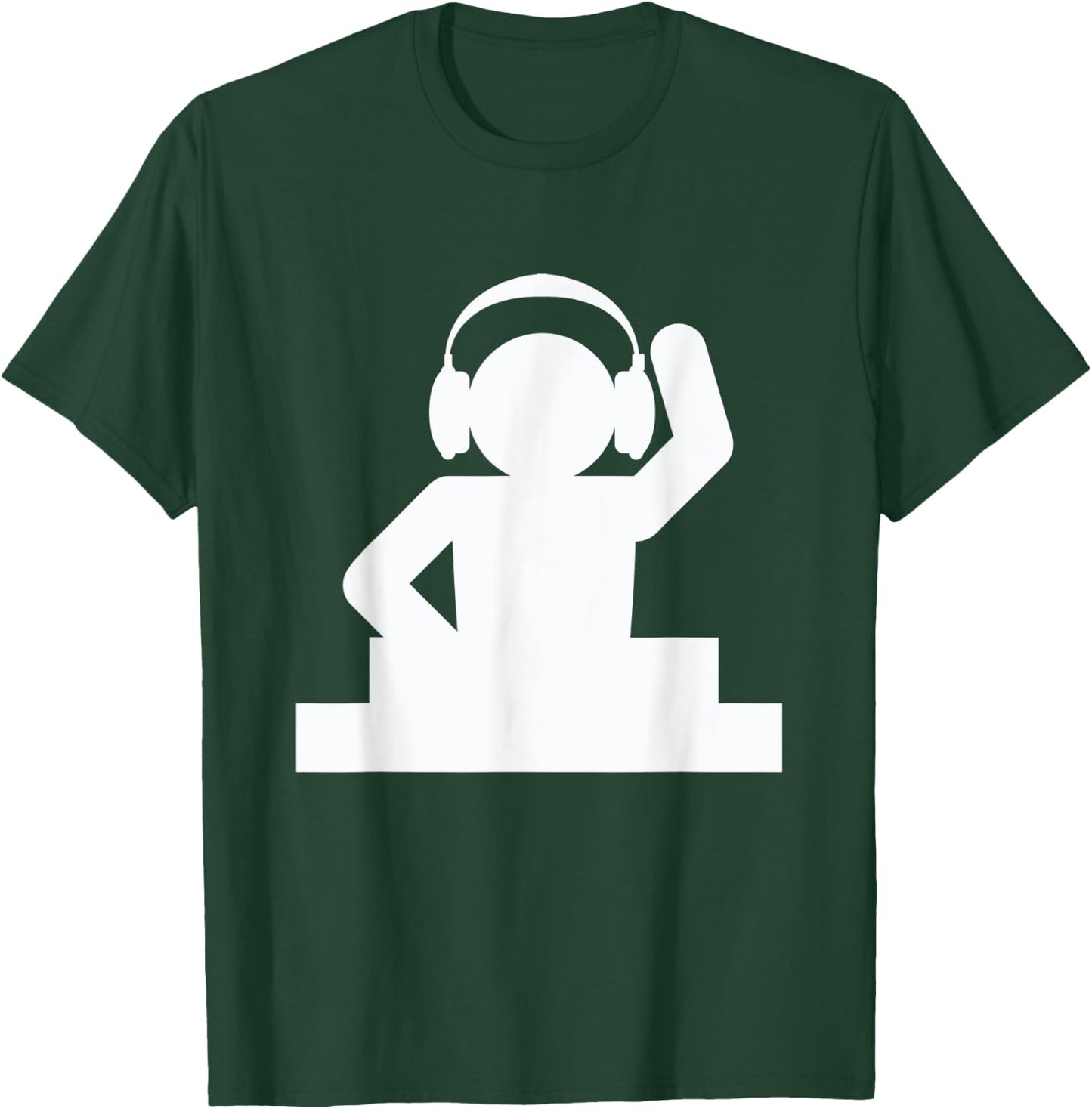 DJ Music Spinning - Disc Jockey T-Shirt - T-Shirt | Forest