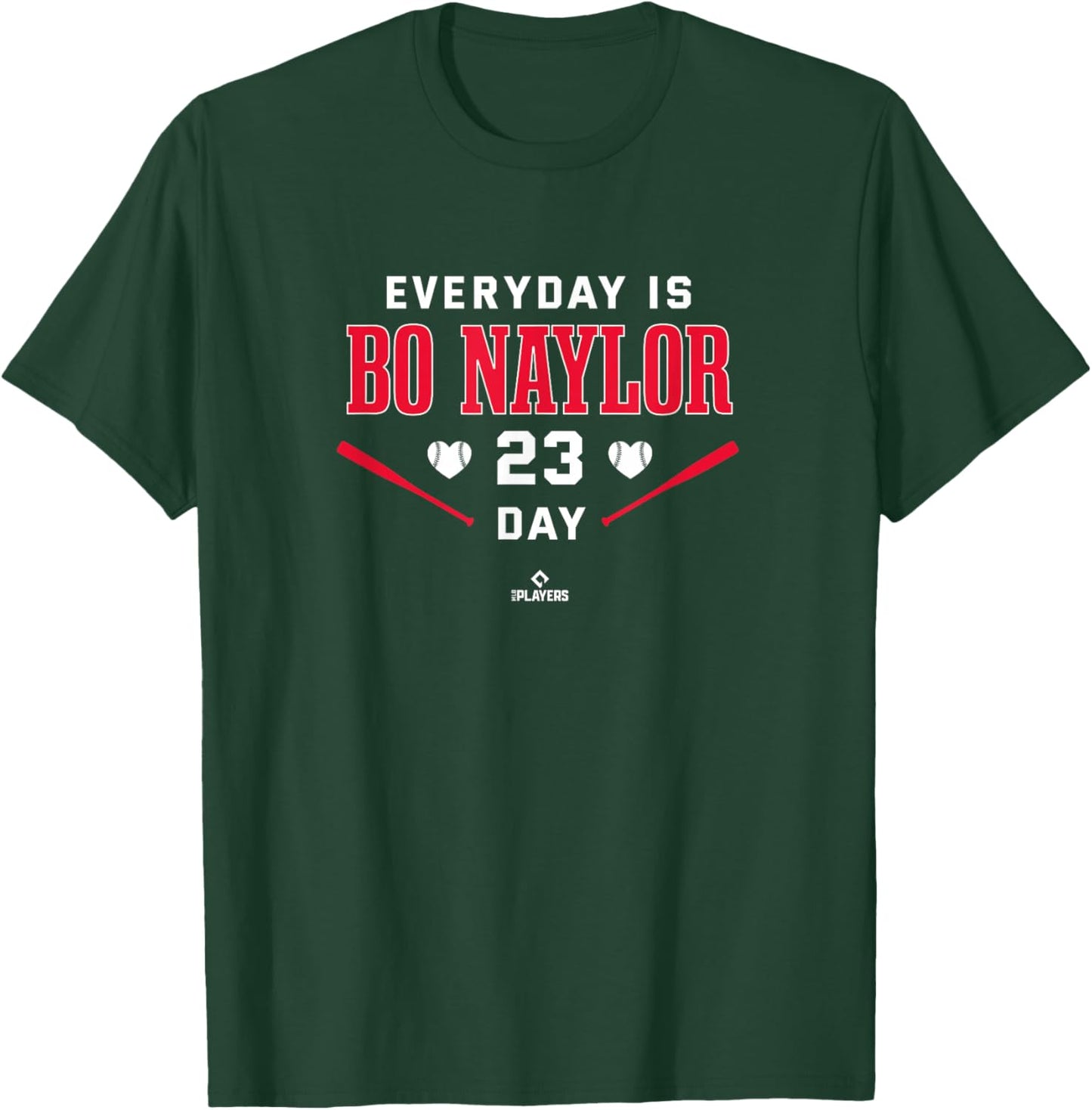 Everyday Is Bo Naylor Cleveland Baseball MLBPA T-Shirt - T-Shirt | Forest