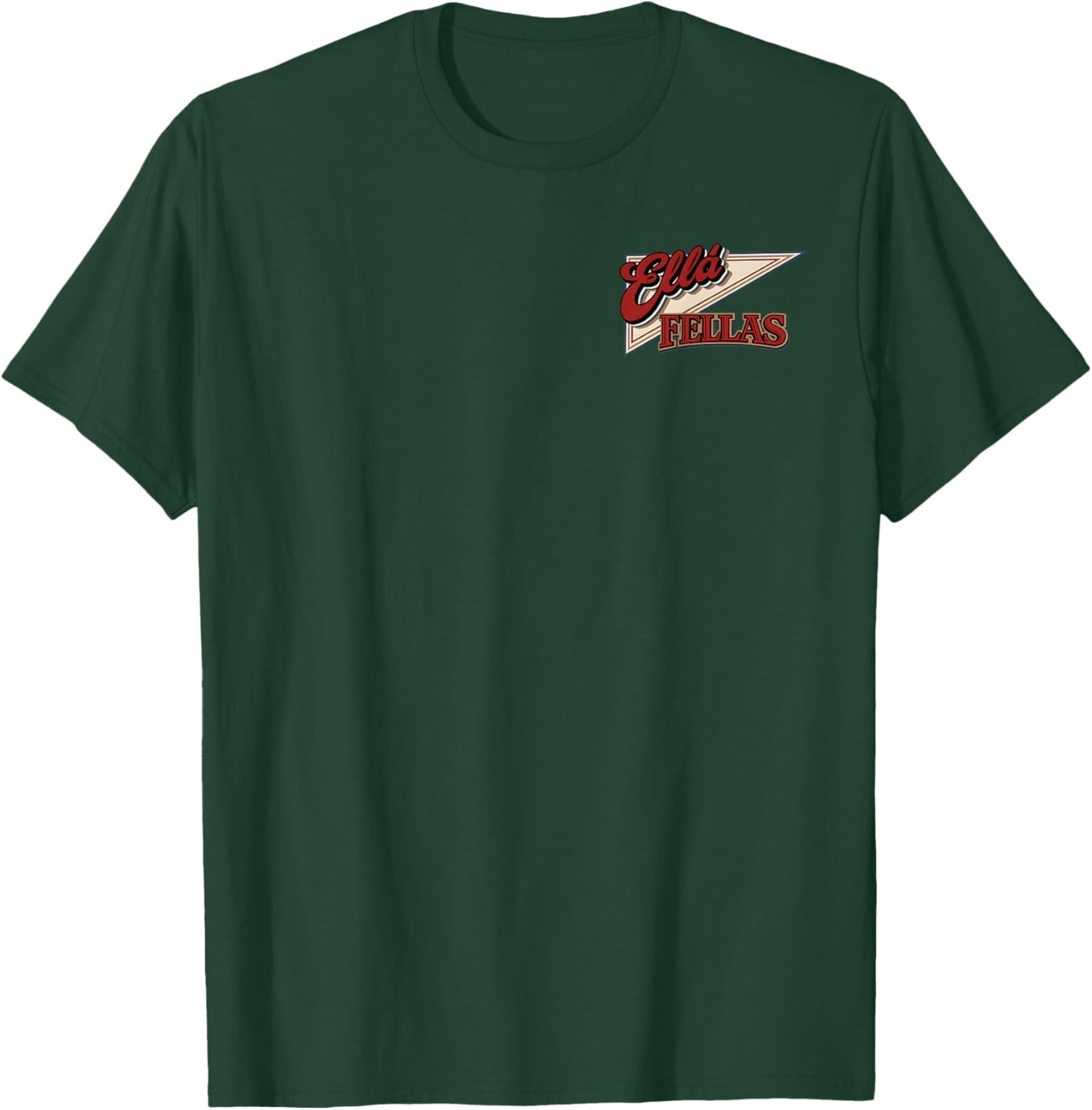 Ella Surname Funny Retro Vintage 80s 90s Gifts Women T-Shirt - T-Shirt | Forest