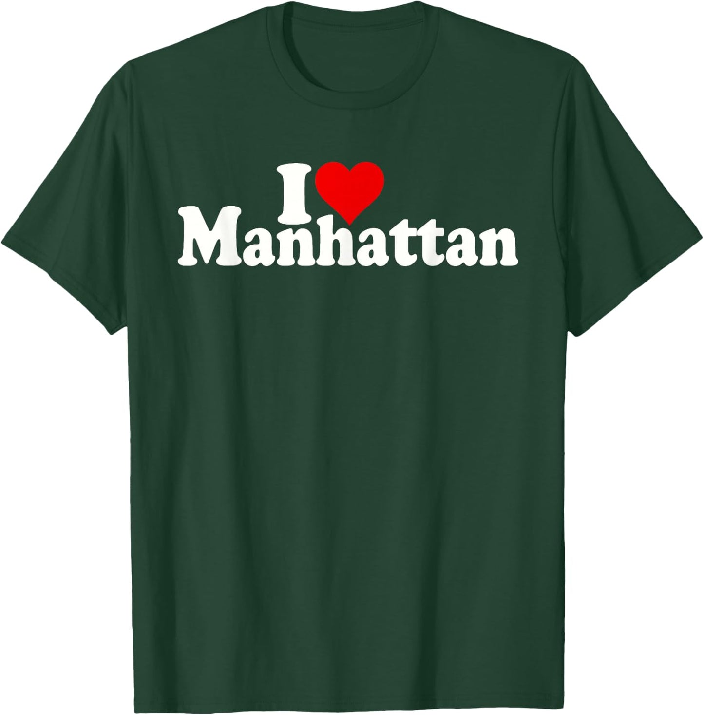 I Love Heart Manhattan New York T-Shirt - T-Shirt | Forest