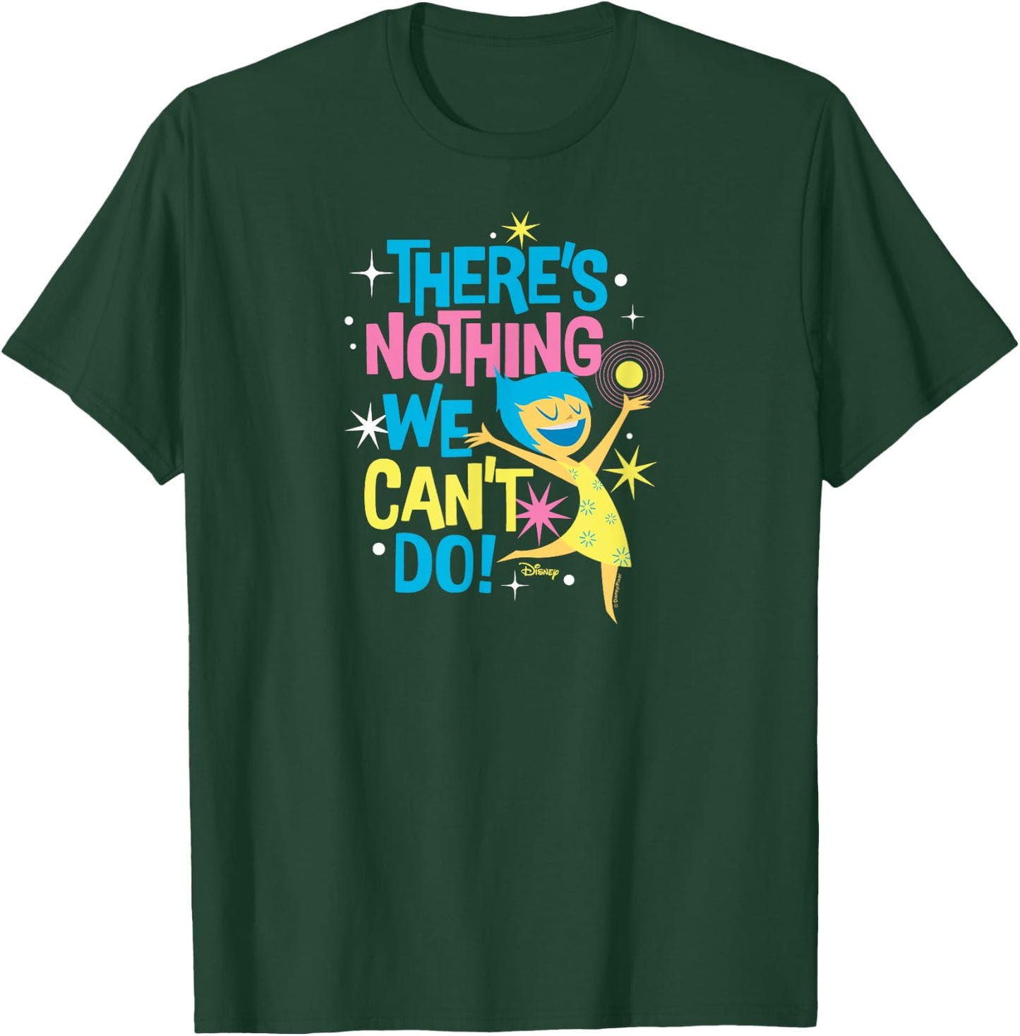 Inside Out 2 - Joy Character There's Nothing We Can't Do T-Shirt - T-Shirt | Forest