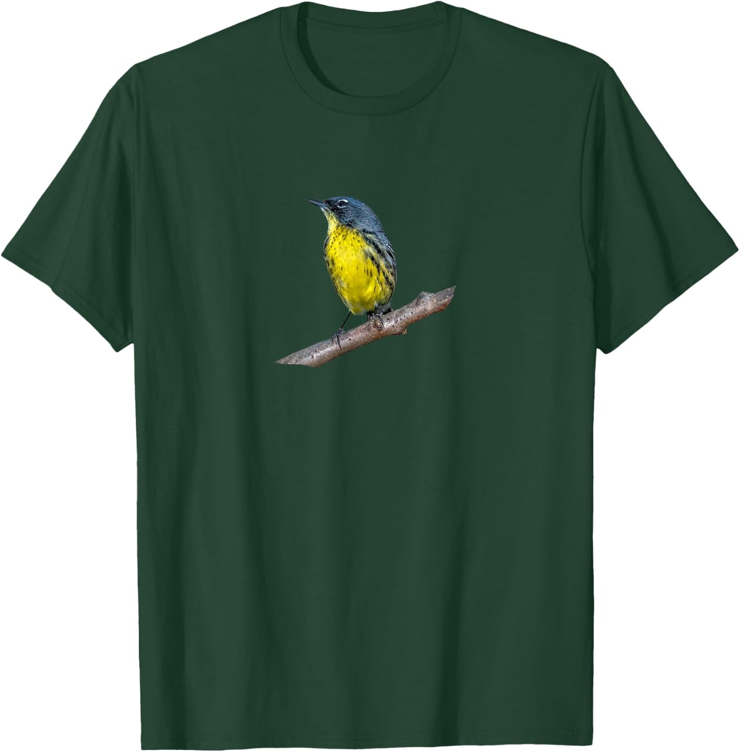 Kirtland's Warbler Jack Pine Warbler Finch Sparrow T-Shirt - T-Shirt | Forest