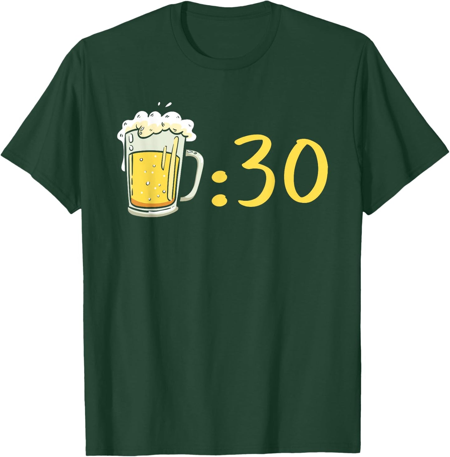 Beer 30 Beer Thirty Funny Gag Idea For Beer Lovers T-Shirt - T-Shirt | Forest