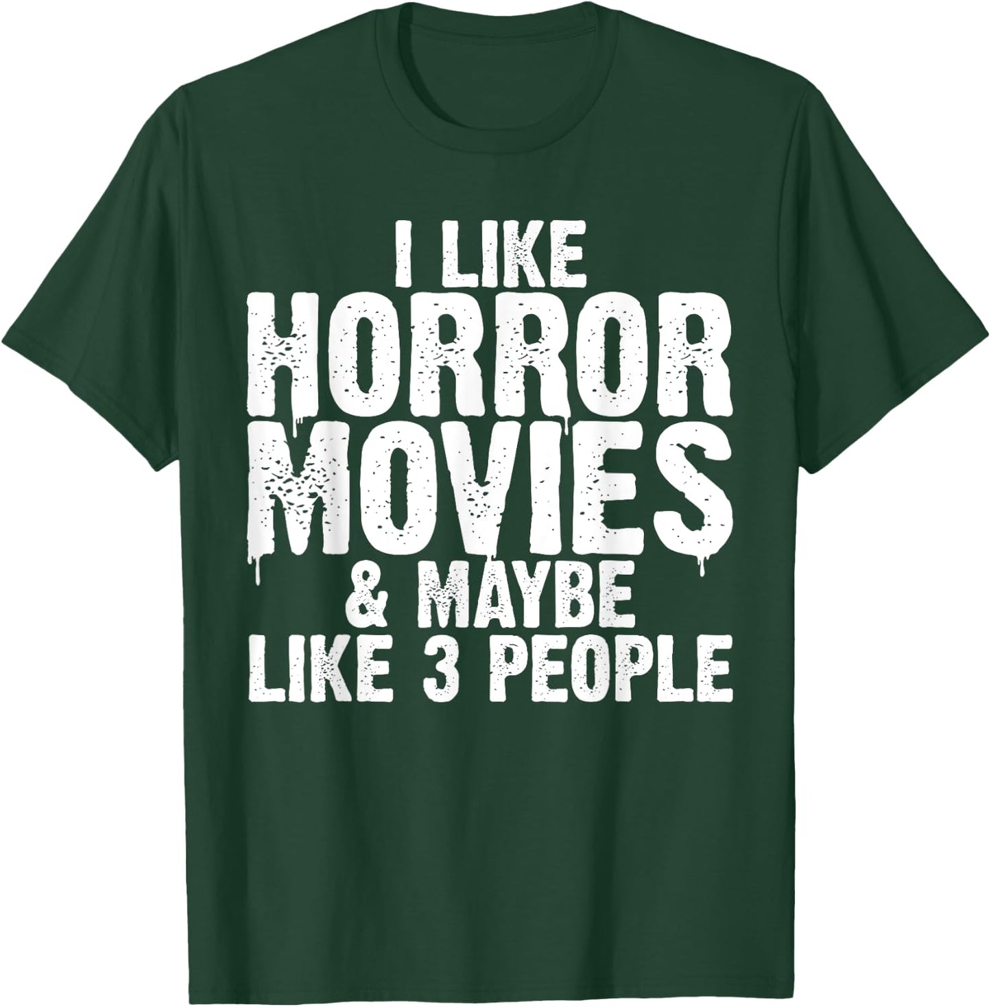 Funny Horror Movie Design Women Horror Movie Lover T-Shirt - T-Shirt | Forest