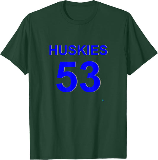 Huskies 53 light T-Shirt - T-Shirt | Forest