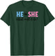 He or She What Will It Be Gender Reveal Shirt Toddler Kids T-Shirt - T-Shirt | Forest