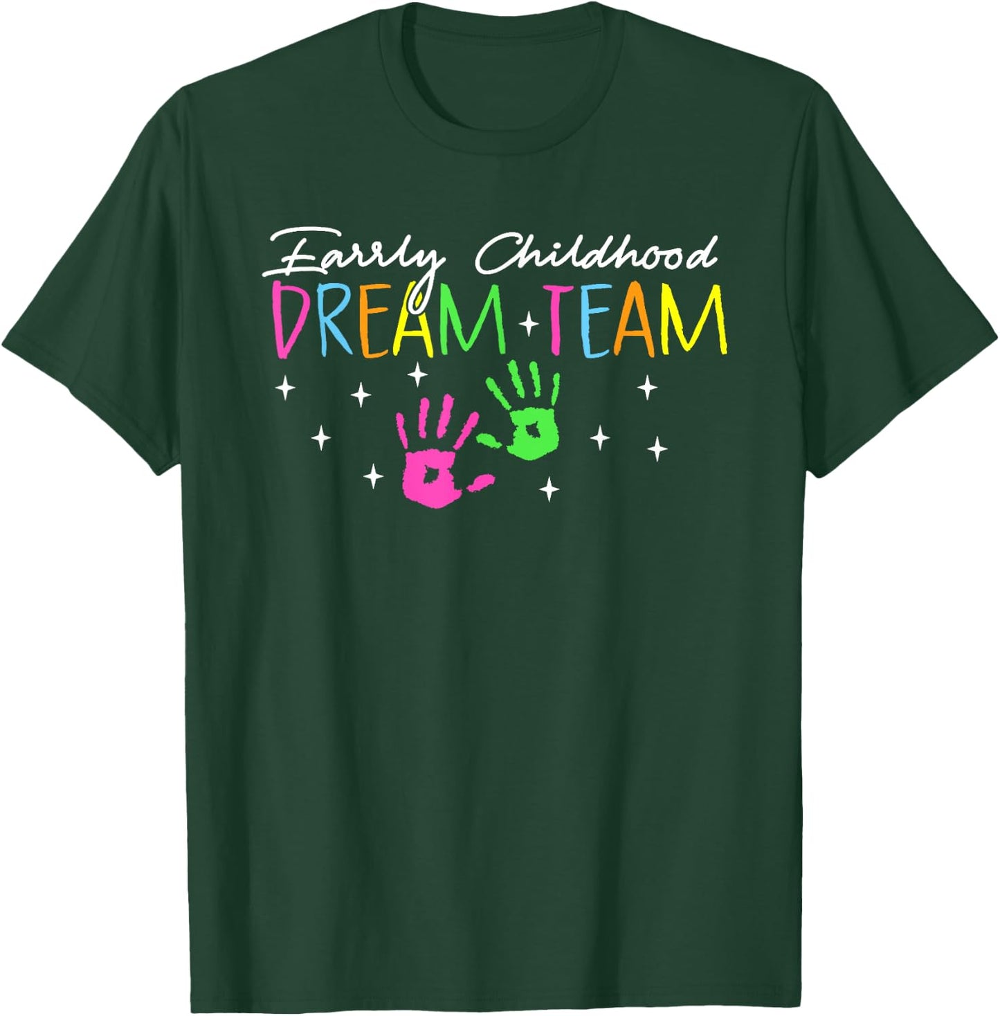 Retro Early Childhood Education Teacher Professor Women T-Shirt - T-Shirt | Forest