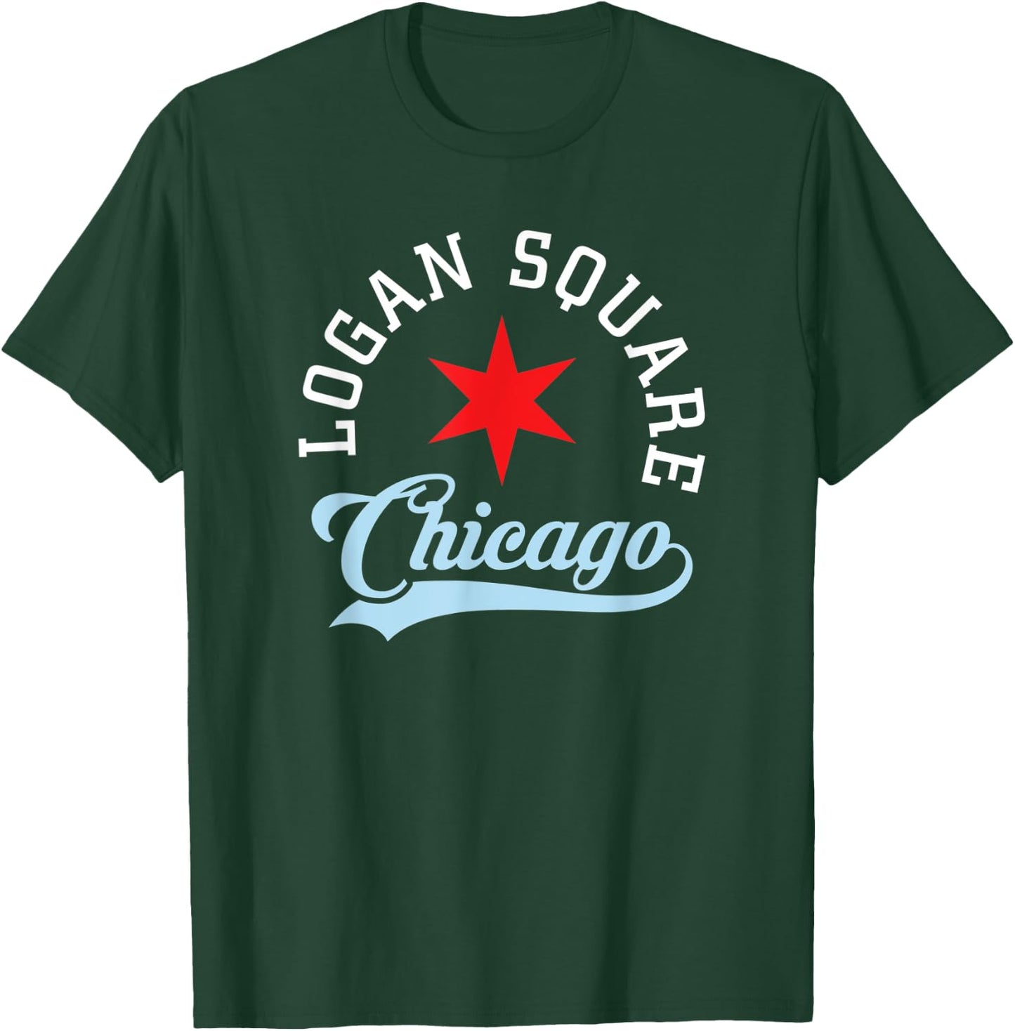 Logan Square Chicago T-Shirt - T-Shirt | Forest
