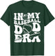 In My Baseball Dad Era Retro Groovy Daddy Papa Father's Day T-Shirt - T-Shirt | Forest