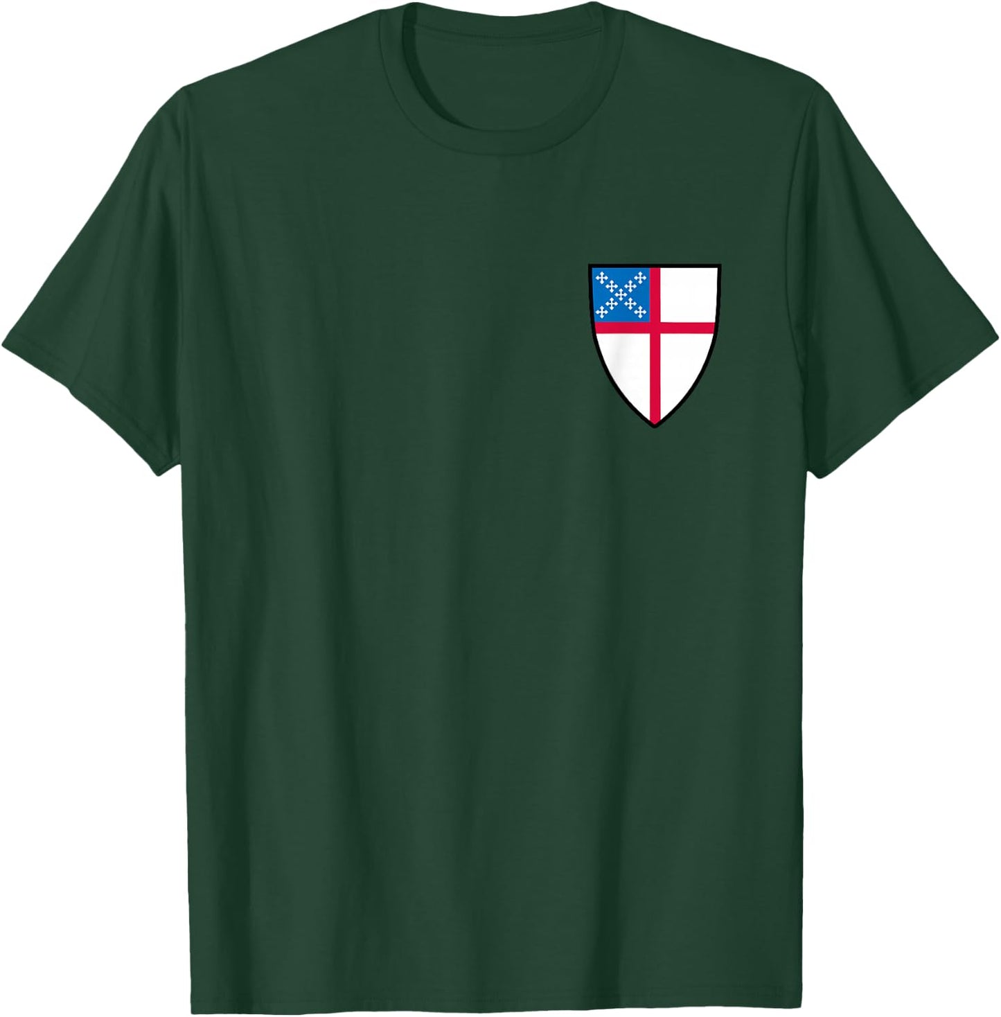 Episcopal Church Episcopalian Logo Shield Crest T-Shirt - T-Shirt | Forest