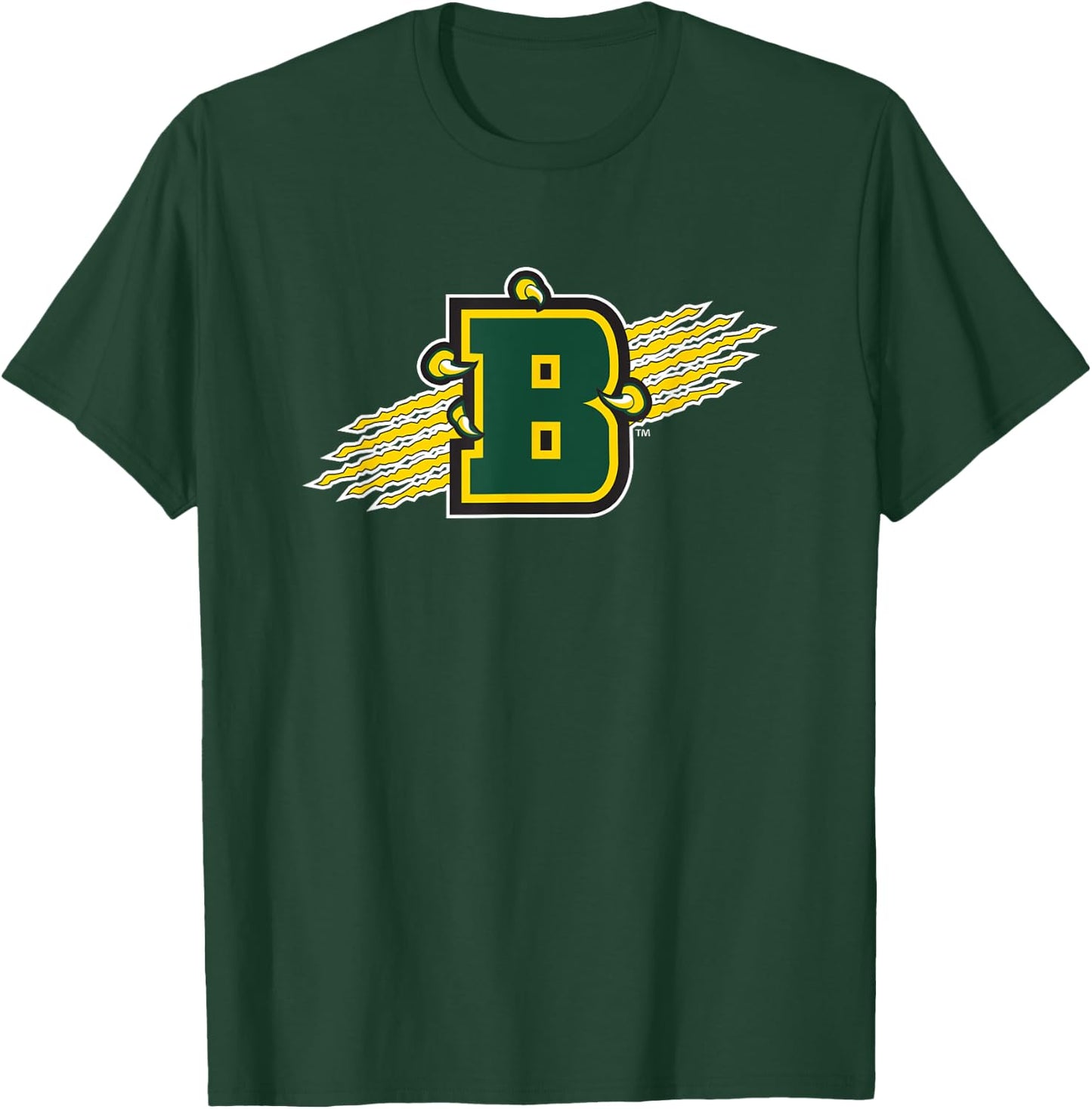 SUNY Brockport Golden Eagles B Logo T-Shirt - T-Shirt | Forest
