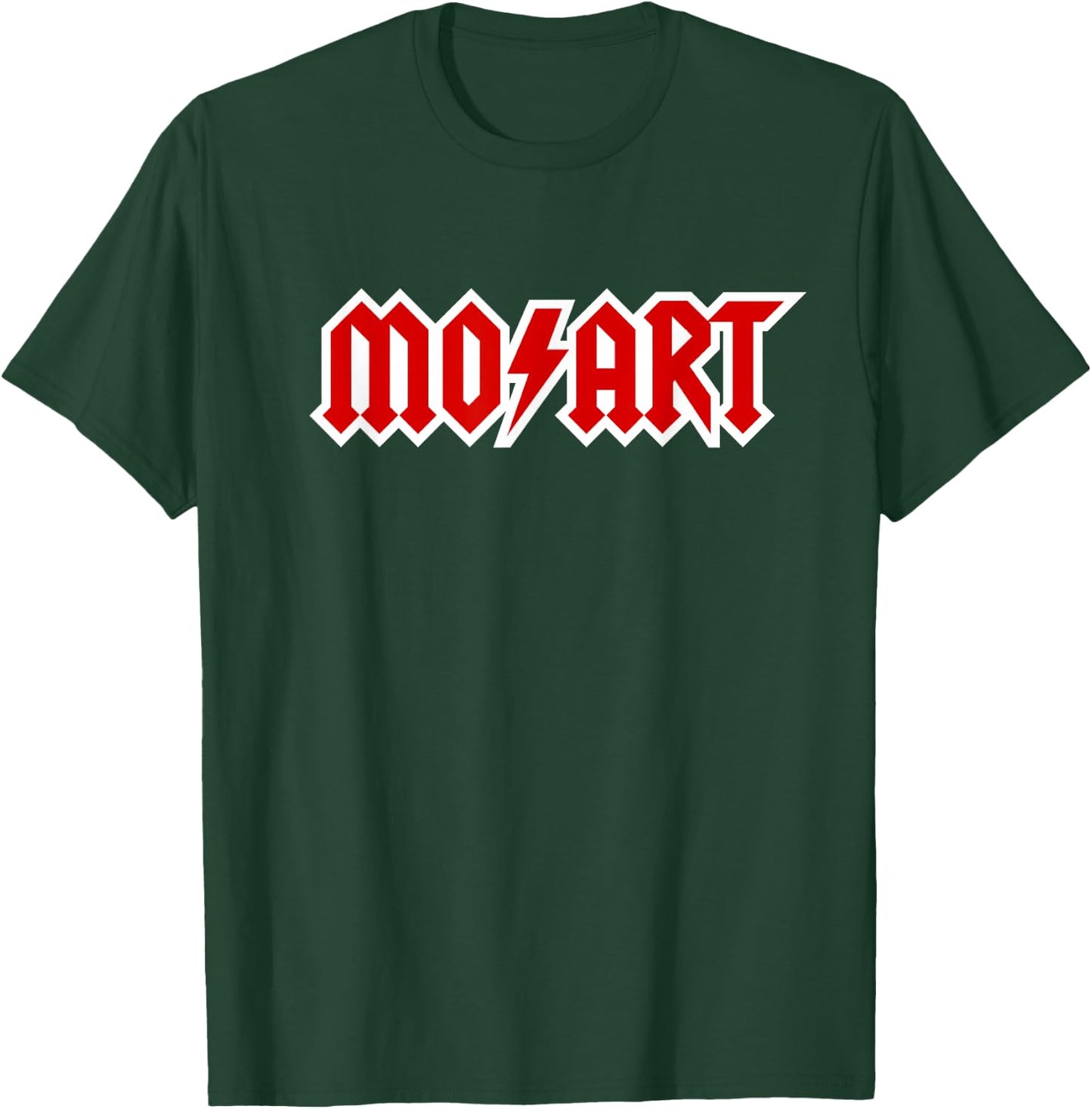 Classical music Wolfgang Amadeus Mozart music Hard Rock logo T-Shirt - T-Shirt | Forest