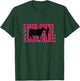 Showgirl Livestock Cattle Showing - Fun Show Cattle T-Shirt - T-Shirt | Forest