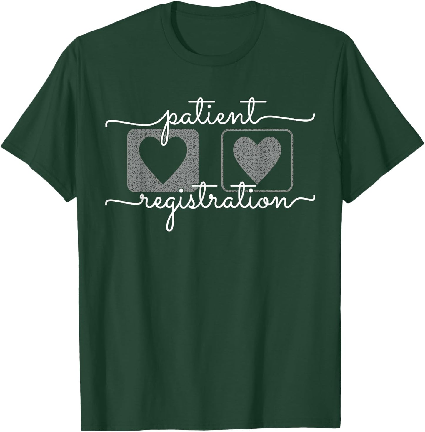 Patient Registration ER Registrar Emergency Department Nurse , Small, Black T-Shirt - T-Shirt | Forest