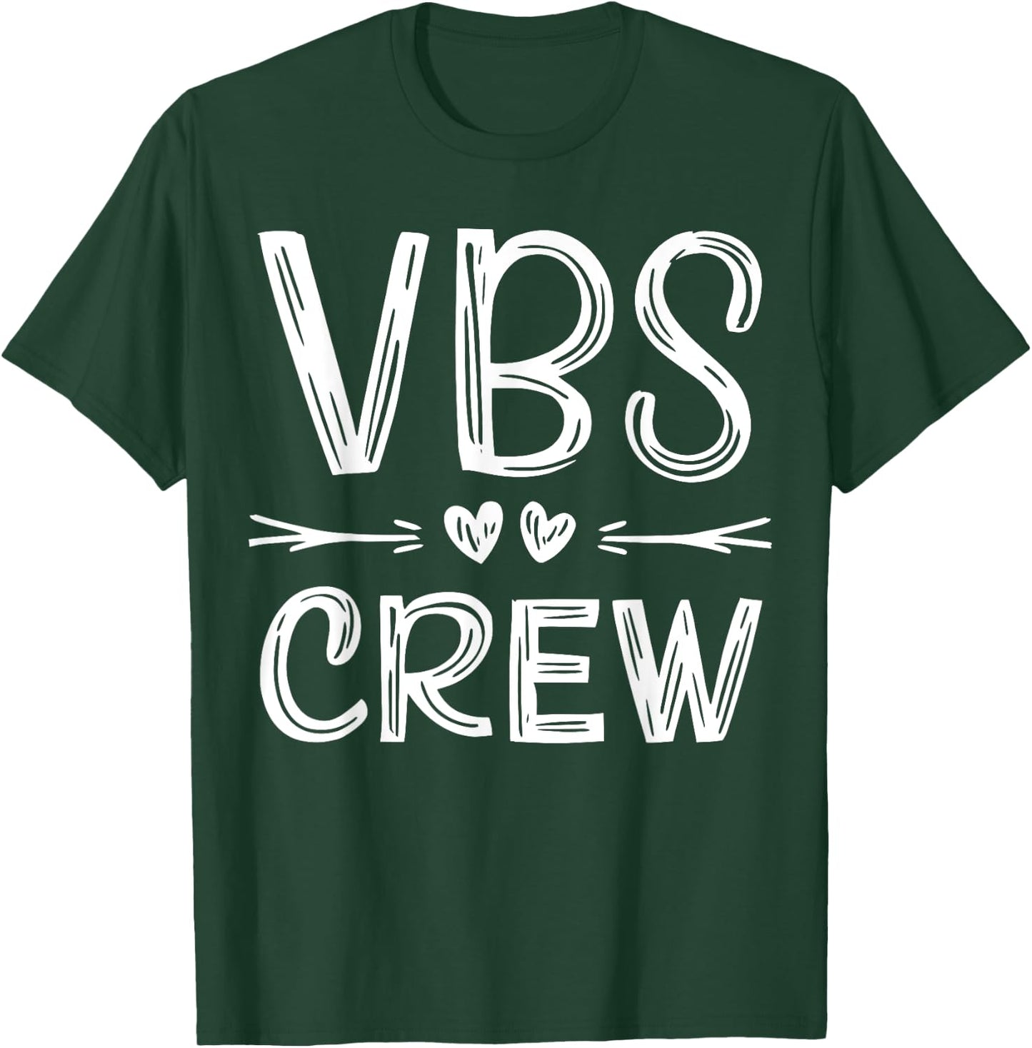VBS Crew Faith-Based Gathering Sunday School Teacher Women Kids T-Shirt - T-Shirt | Forest