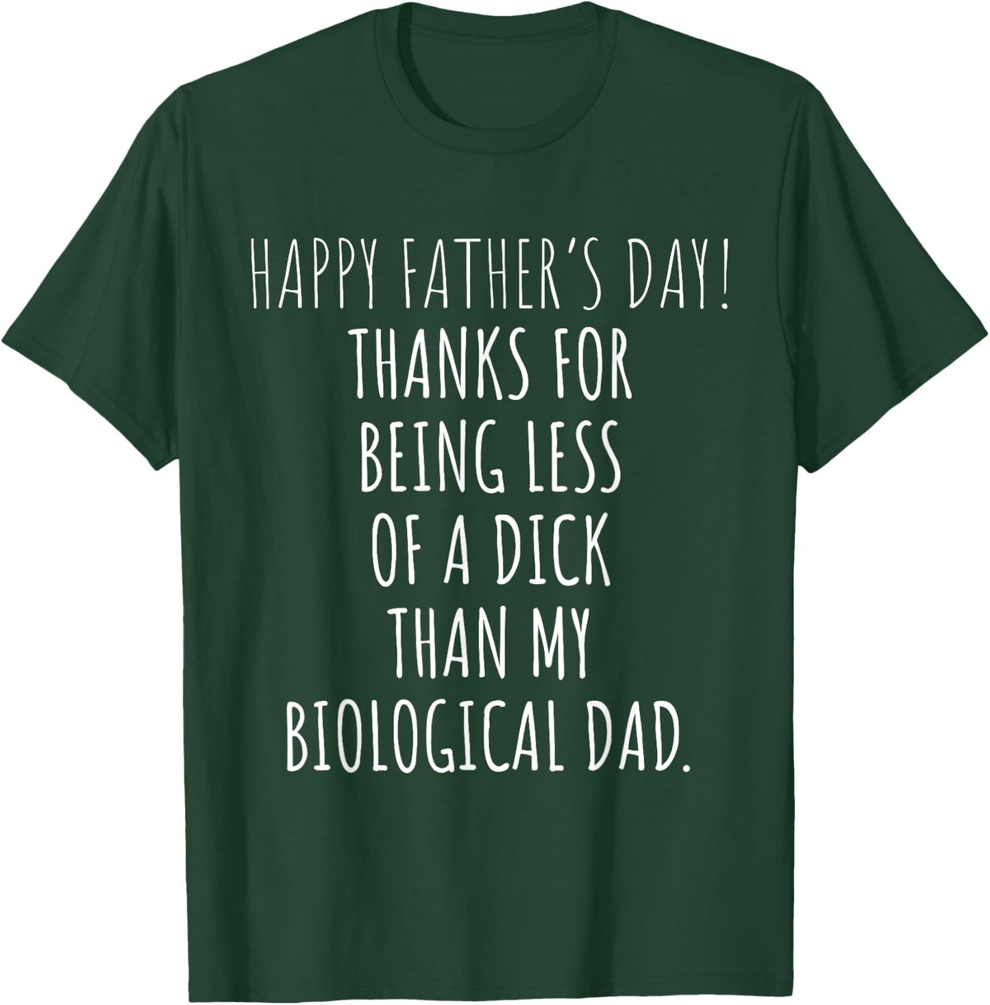 Funny Step-Dad Father's Day Gift Bonus Papa T-Shirt - T-Shirt | Forest