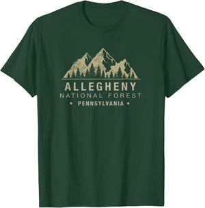 Pennsylvania Souvenir Allegheny National Forest T-Shirt - T-Shirt | Forest