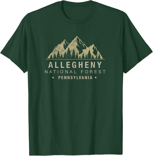 Pennsylvania Souvenir Allegheny National Forest T-Shirt - T-Shirt | Forest