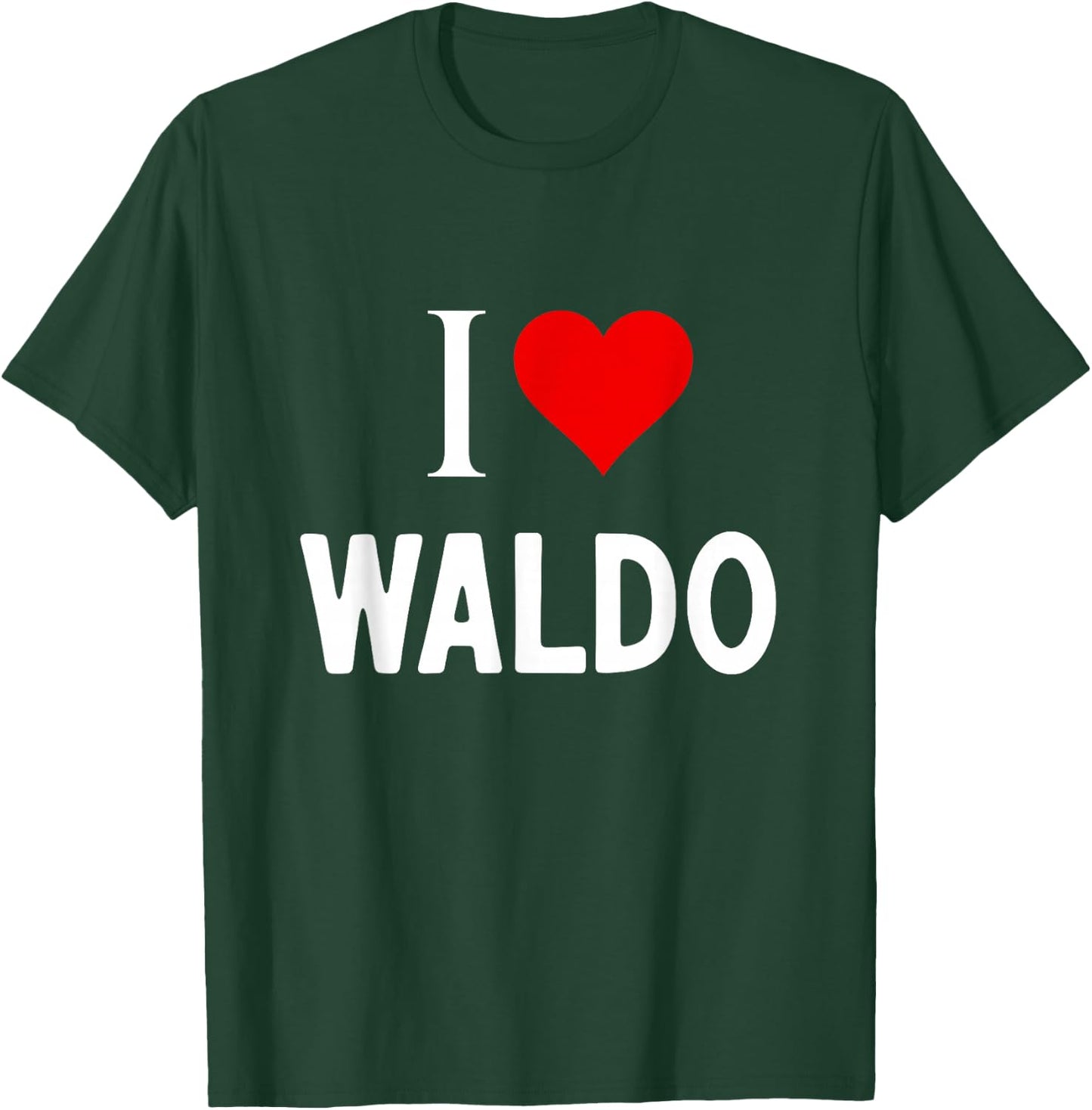 I Love Waldo T-Shirt - T-Shirt | Forest