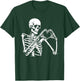 Skeleton Heart Hands Sign Halloween Costume Retro Halloween T-Shirt - T-Shirt | Forest