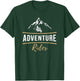 Adventure Rider Motorcycle Camping T-Shirt - T-Shirt | Forest