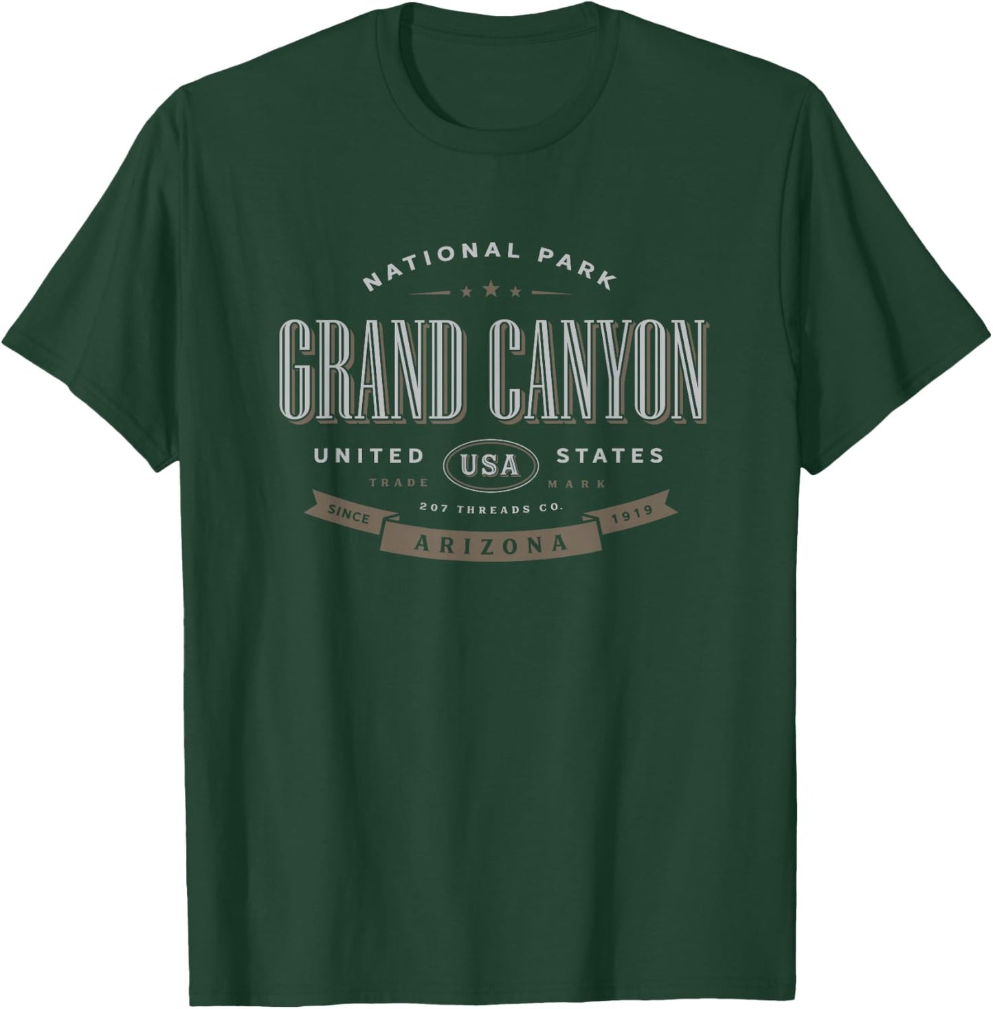 Grand Canyon National Park Vacation Souvenir T-Shirt - T-Shirt | Forest