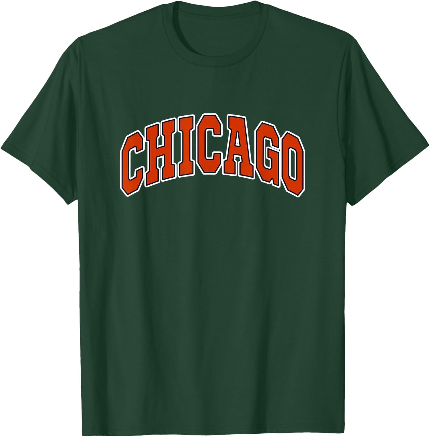 CHICAGO - Throwback Design - Classic T-Shirt - T-Shirt | Forest