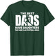 Flag Football Girl Dad Proud Father of Girl Playing Sports T-Shirt - T-Shirt | Forest