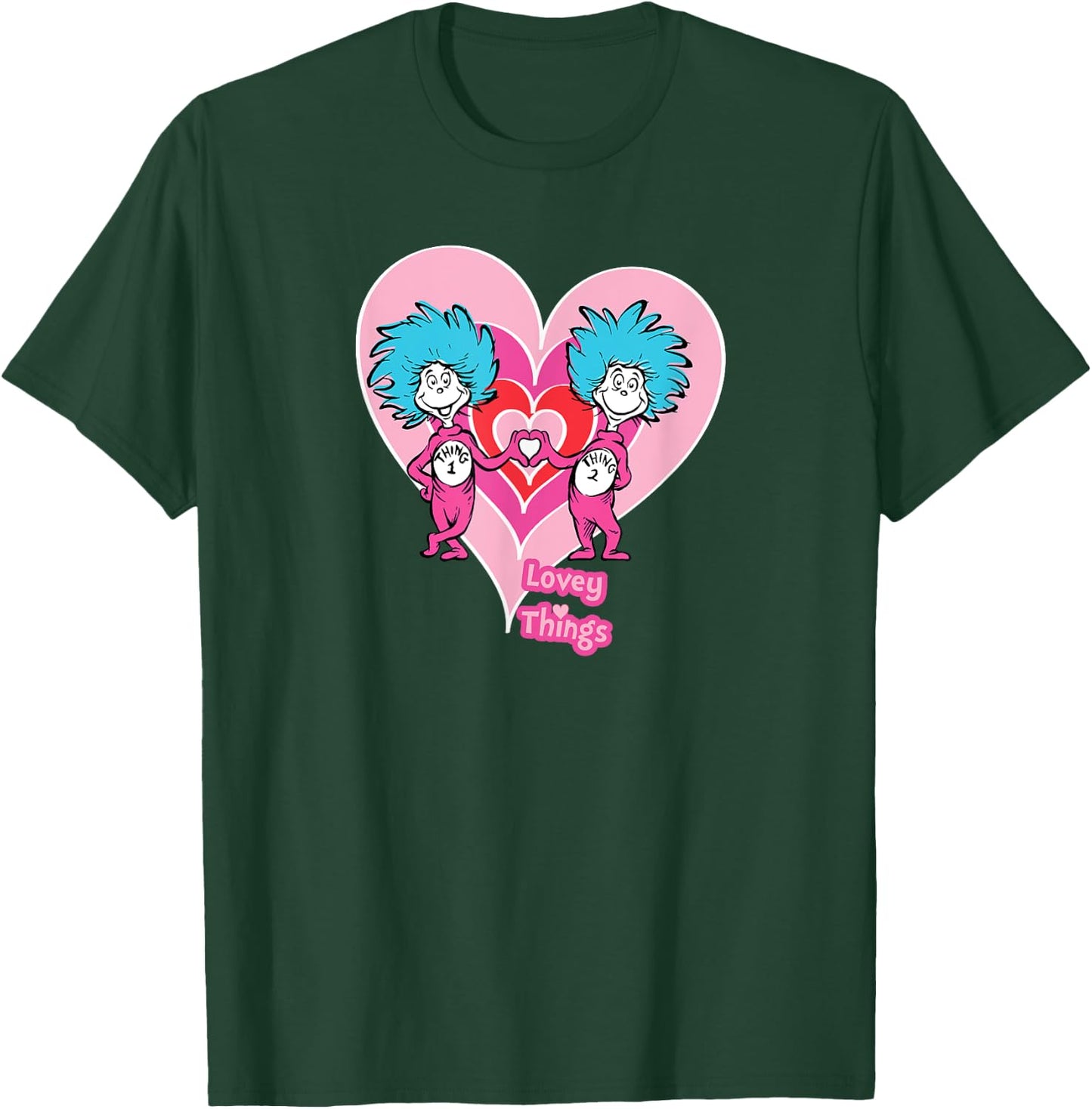Dr. Seuss Lovey Things T-Shirt - T-Shirt | Forest