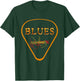 Cool Playing The Blues Guitar For Guitarists Vintage Guitar T-Shirt - T-Shirt | Forest