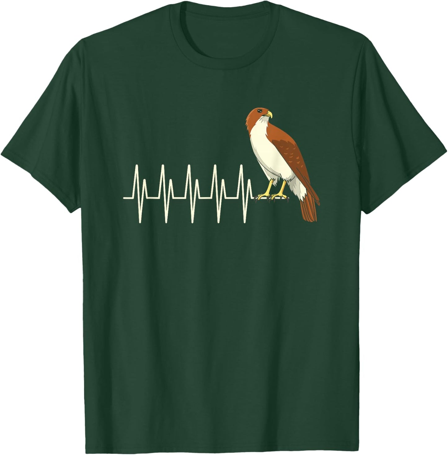 Red Tailed Hawk Enthusiast Gift T-Shirt - T-Shirt | Forest