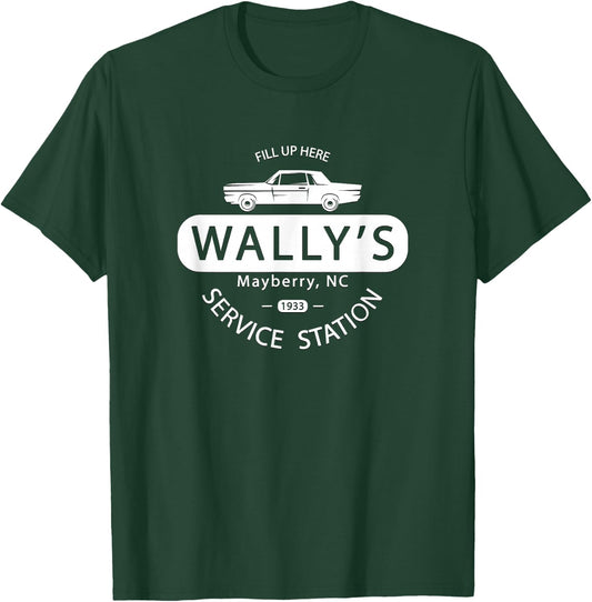 Andy Griffith Show | Wally's Service Station Classic TV T-Shirt - T-Shirt | Forest