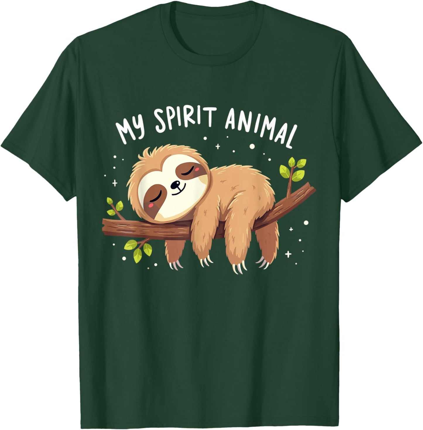 My Spirit Animal Sloth Lazy T-Shirt - T-Shirt | Forest