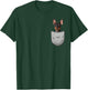 Miniature Pinscher Chest Pocket Minpin T-Shirt - T-Shirt | Forest