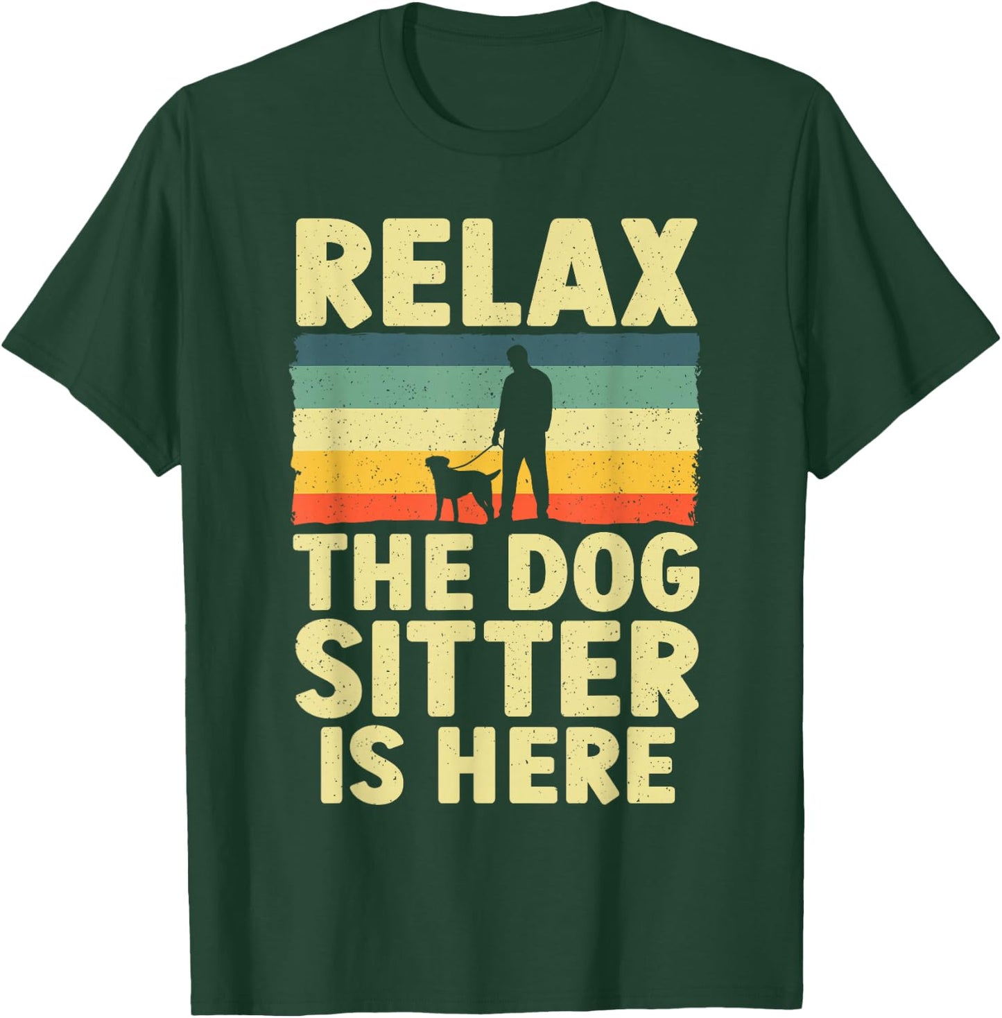 Best Dog Sitter Design Women Pet Sitter Dog Sitter T-Shirt - T-Shirt | Forest