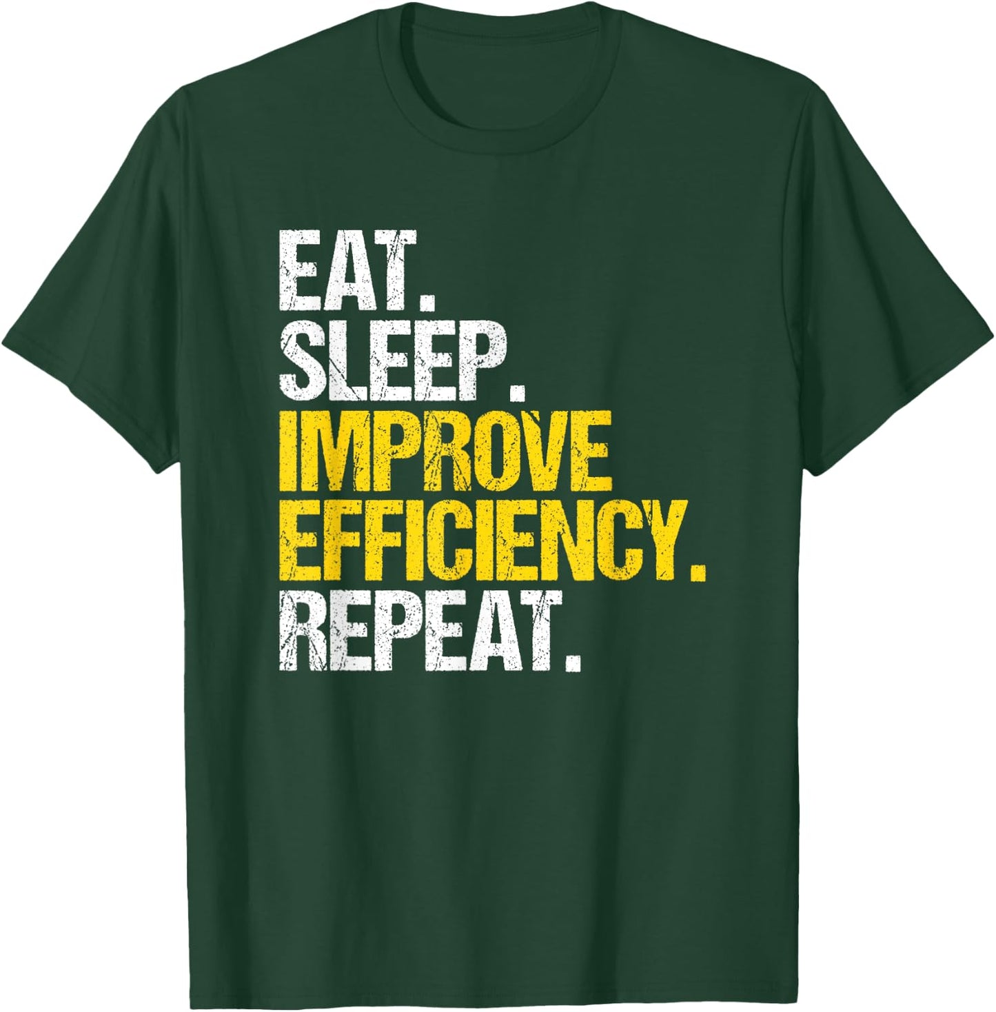 Industrial Engineering Eat Sleep Industrial Engineer T-Shirt - T-Shirt | Forest