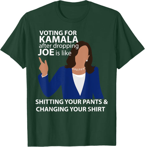 Voting for Kamala After Dropping Joe is Like Shitting