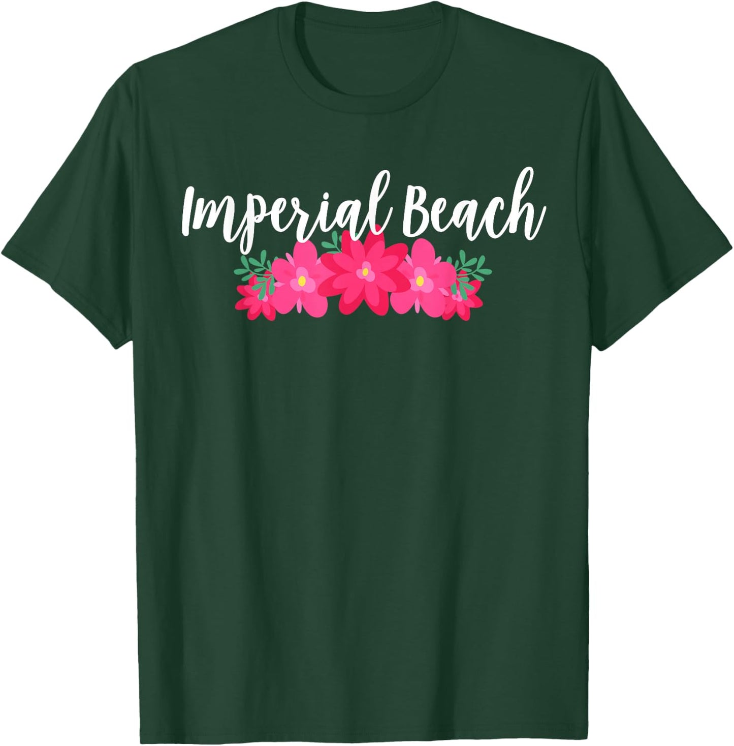 Imperial Beach California Tropical Vacation T-Shirt - T-Shirt | Forest