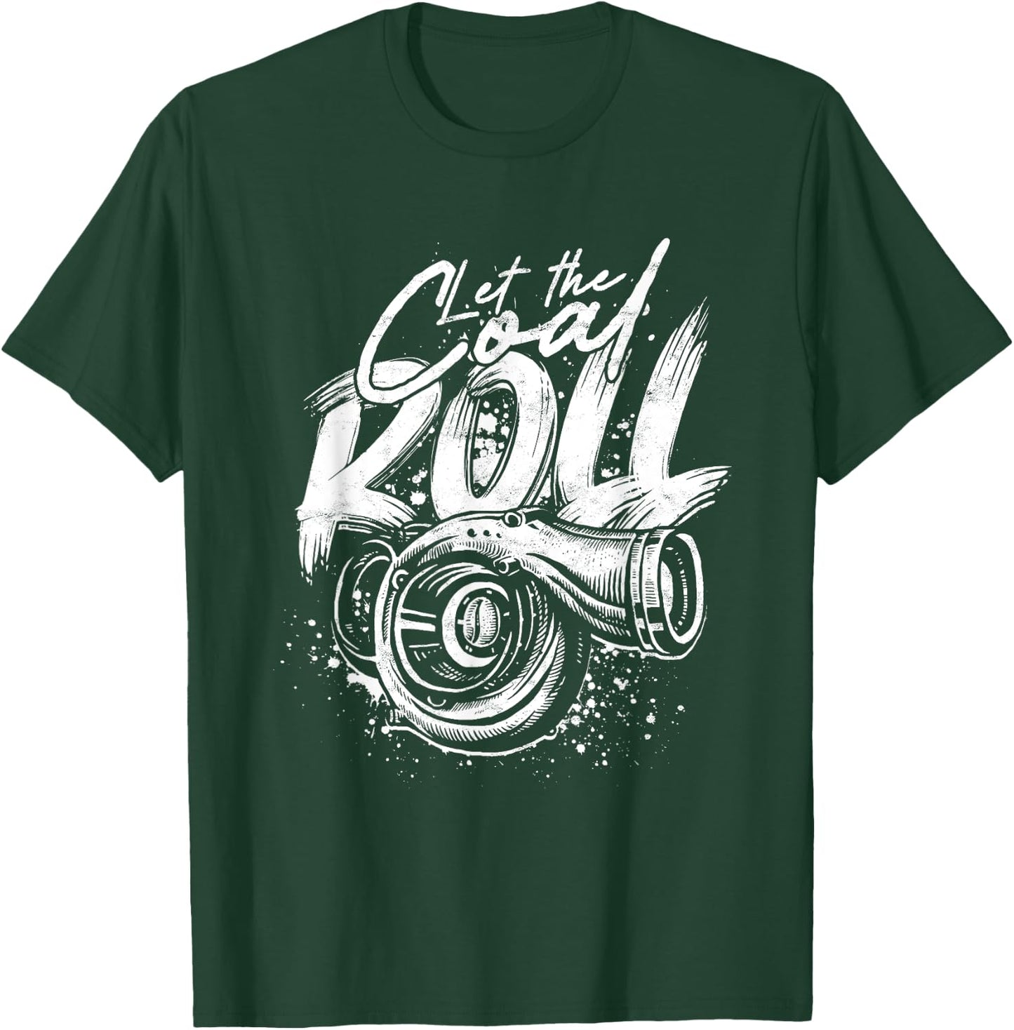 Diesel Rolling Coal Diesel Truck USA Turbo Diesel Roll Coal T-Shirt - T-Shirt | Forest