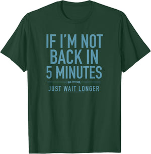Ace Ventura Back in Five Minutes T-Shirt - T-Shirt | Forest