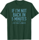 Ace Ventura Back in Five Minutes T-Shirt - T-Shirt | Forest