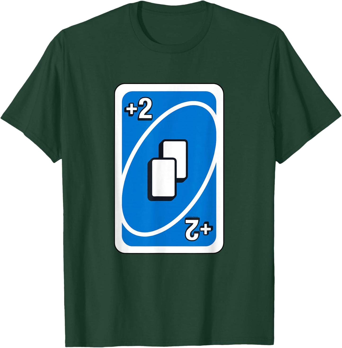 UNO - Blue Draw Two Card T-Shirt - T-Shirt | Forest