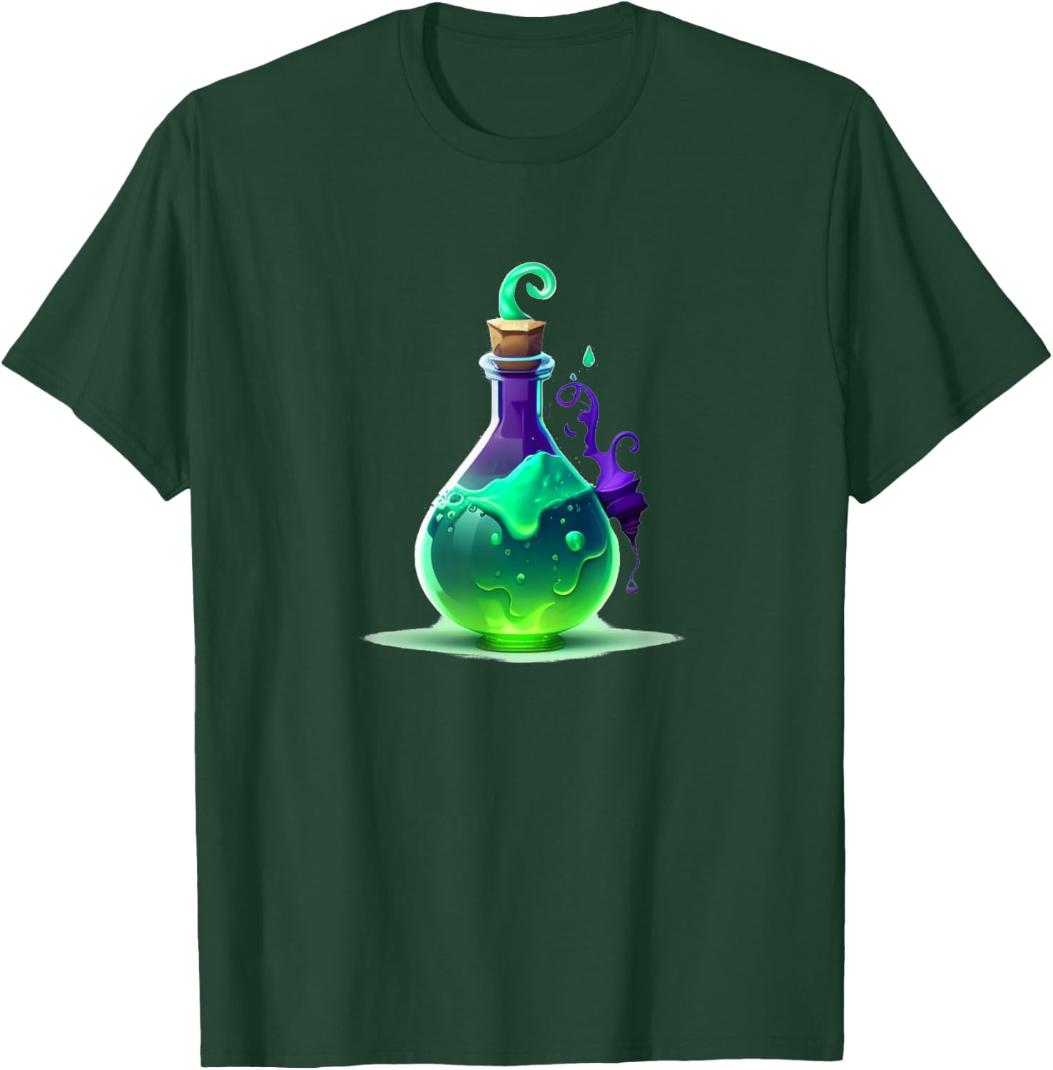 Magic fairy tale Potion Bottle T-Shirt - T-Shirt | Forest
