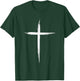 Faith Cross, , Jesus Cross Tattoo Cross T-Shirt - T-Shirt | Forest