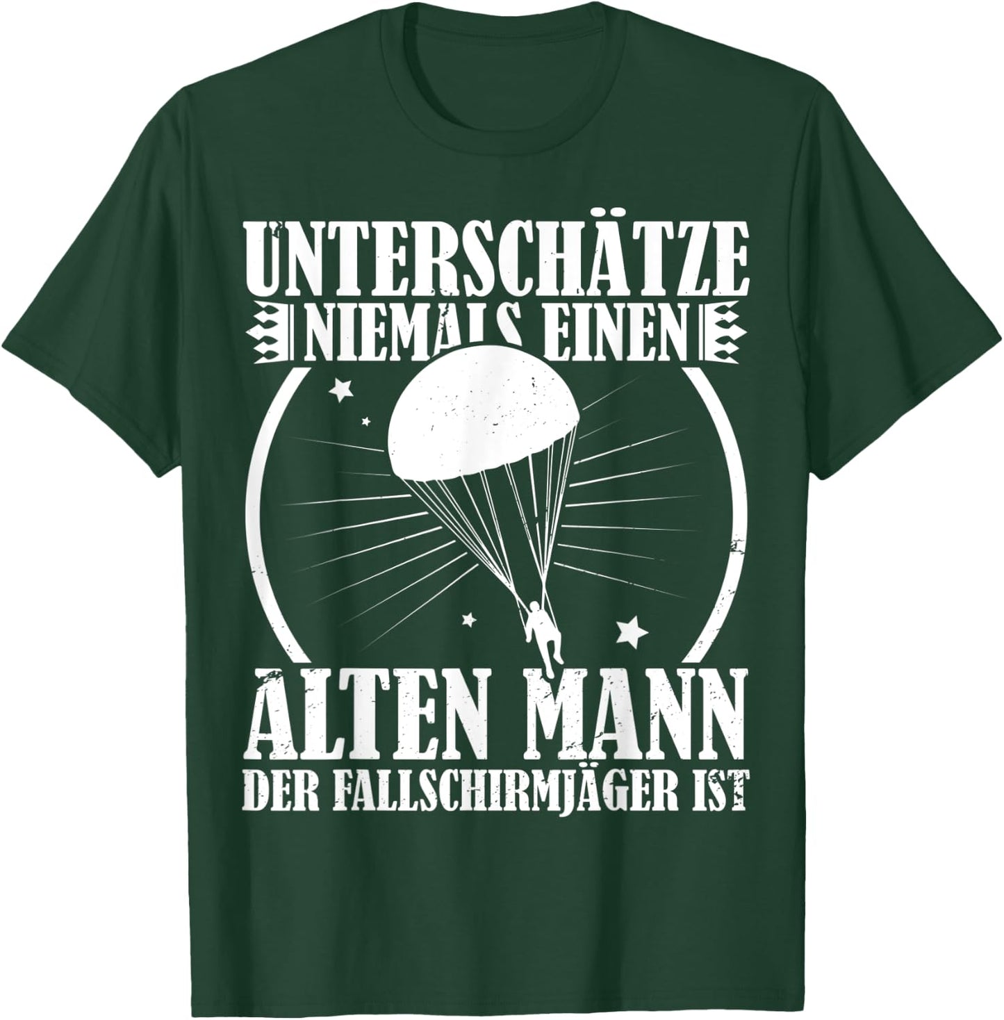 Paratroopers German Army Paratrooper Soldier T-Shirt - T-Shirt | Forest