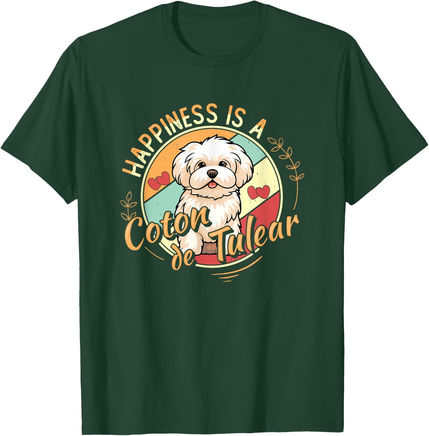 Funny Coton De Tulear Lover Dog Owner Coton De Tulear T-Shirt - T-Shirt | Forest