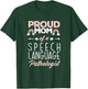 Proud Mom Of A Speech Language Pathologist SLP Mom T-Shirt - T-Shirt | Forest