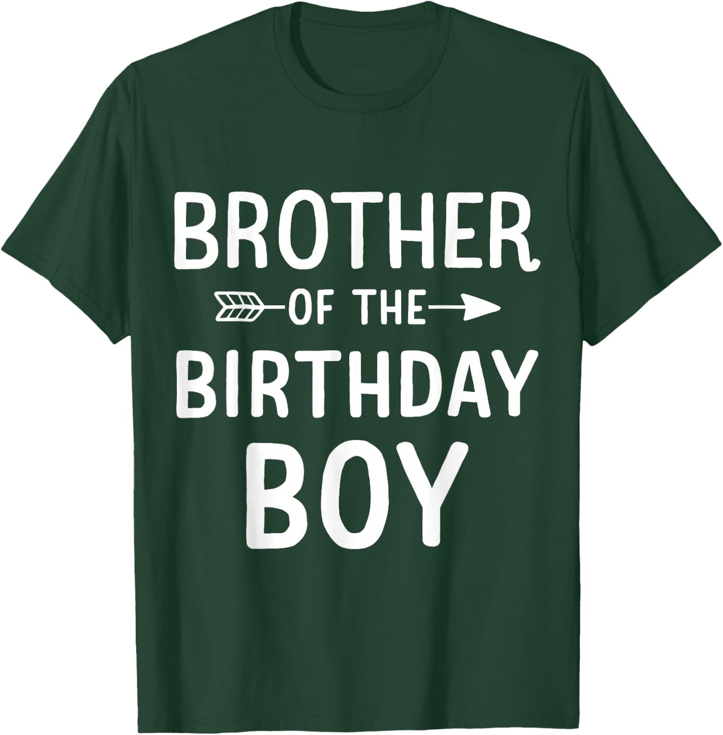 Brother of the birthday boy for matching family party T-Shirt - T-Shirt | Forest