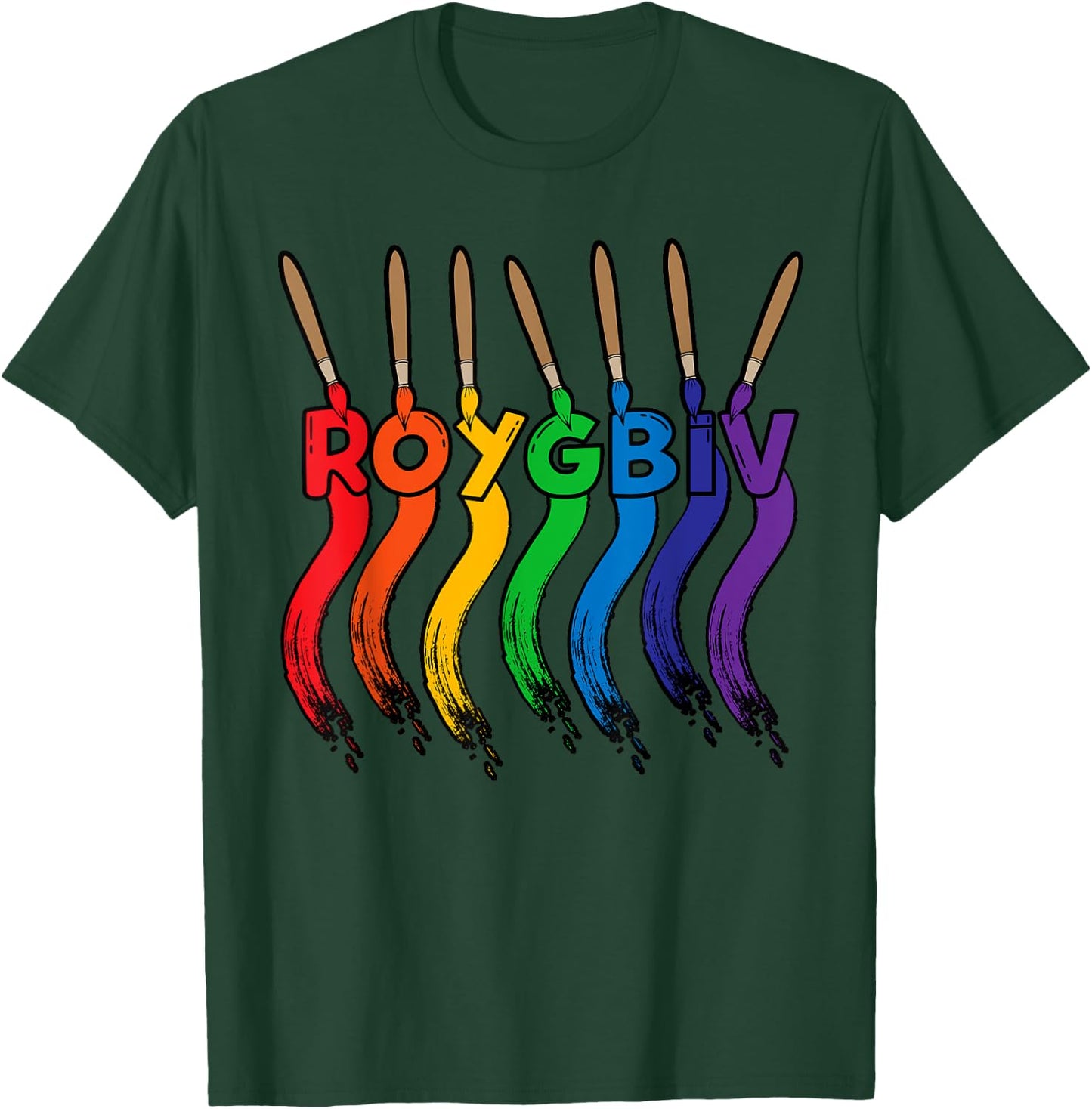 Art Teacher Gifts Art Teacher Clothes T-Shirt - T-Shirt | Forest