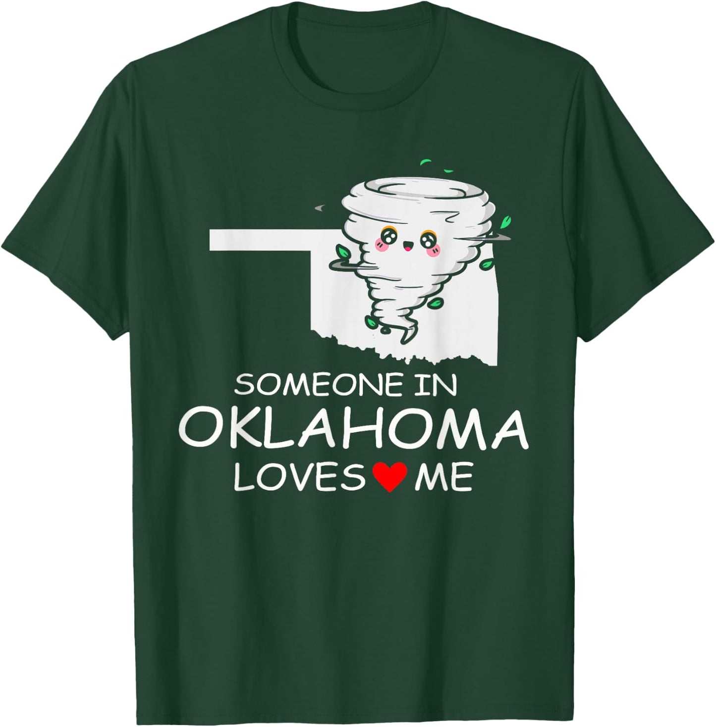 Someone In Oklahoma Loves Me Native America T-Shirt - T-Shirt | Forest